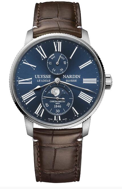 Ulysse Nardin Marine Torpilleur Moonphase Blue Limited Edition – 42mm 1193-310LE-3A-175/1B Replica Watch